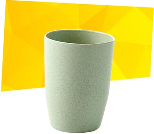 BRIGHTFUFU Wheat Stem Bathroom Tumbler for Adults