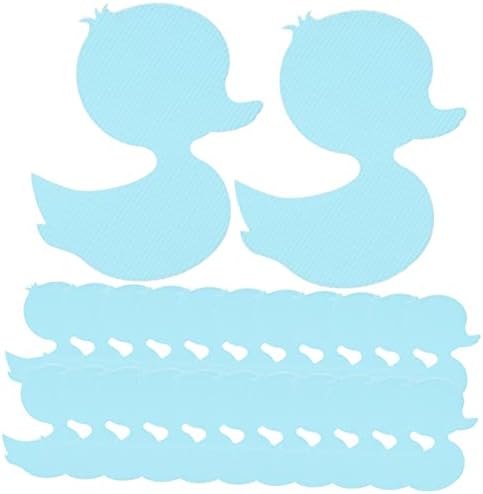 TOPPERFUN 24Pcs Duck Shaped Nonslip Bathtub Stickers