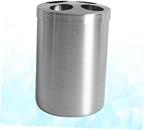 Stainless Steel Toothbrush and Toothpaste Holder 1