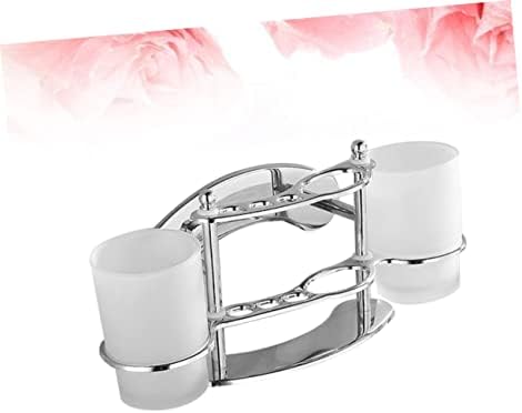 Anneome Wall-Mounted Toothbrush Holder with Cup