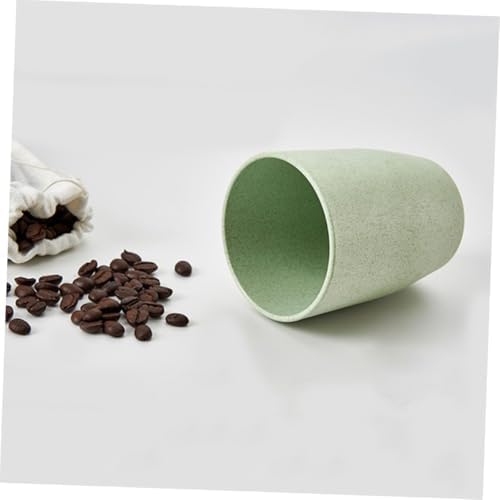 BRIGHTFUFU Wheat Stem Bathroom Tumbler for Adults