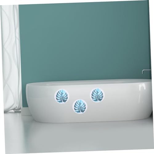FOYTOKI 1Set Leaf Non-Slip Bathtub Stickers