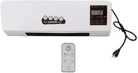 Semme Wall Mount Air Heater - Dual Use for Cooling and Heating