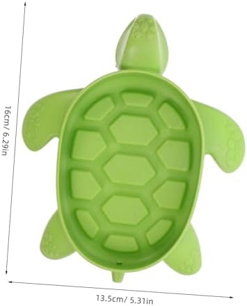 Veemoon Cute Cartoon Turtle Soap Holder for Bathroom