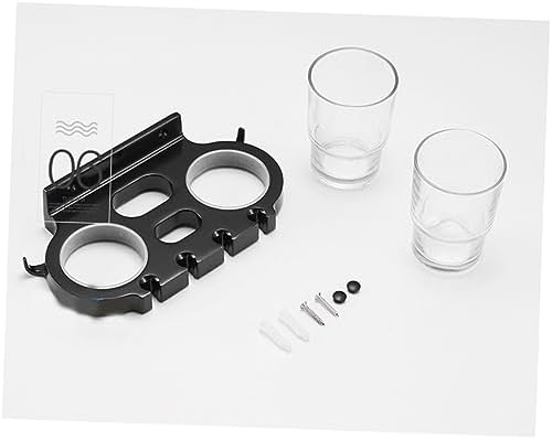 ABOOFAN Punch Toothbrush Holder with Hooks