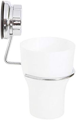Bestlock Suction Wall Mount Toothbrush Holder with Cup 1