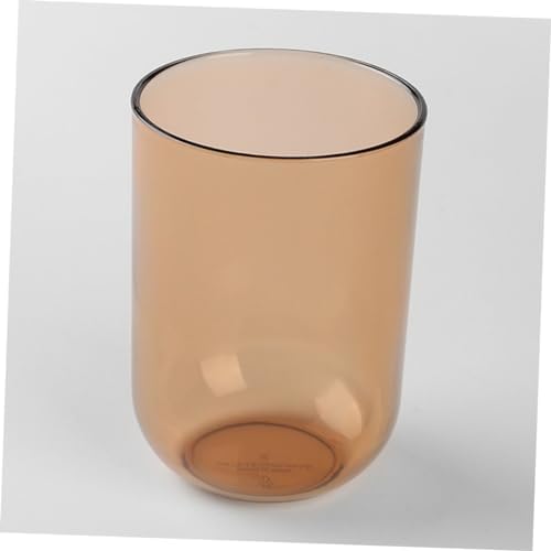 ABOOFAN 2pcs Transparent Toothbrush Cups Sturdy Bathroom Holder