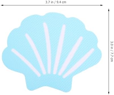 Cabilock 12pcs Shell Anti-Slip Stickers for Bathtub
