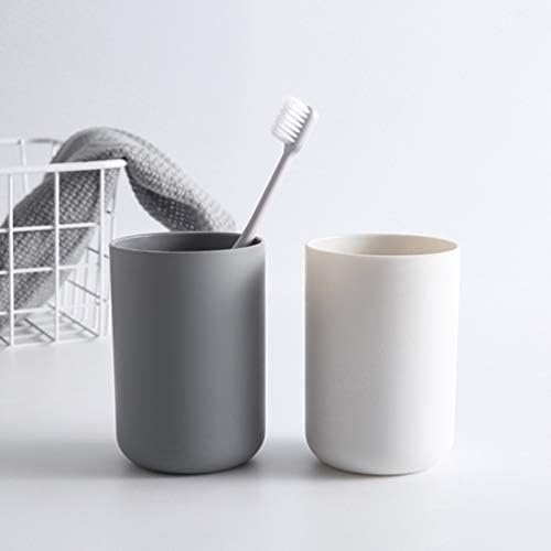 TOPBATHY 5Pcs Bathroom Tumbler Set for Home Travel