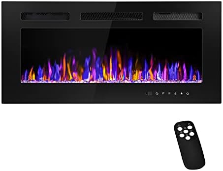 BETELNUT 36 Electric Fireplace with Remote Control
