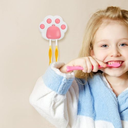 Luxshiny Wall-Mounted Electric Toothbrush Holder