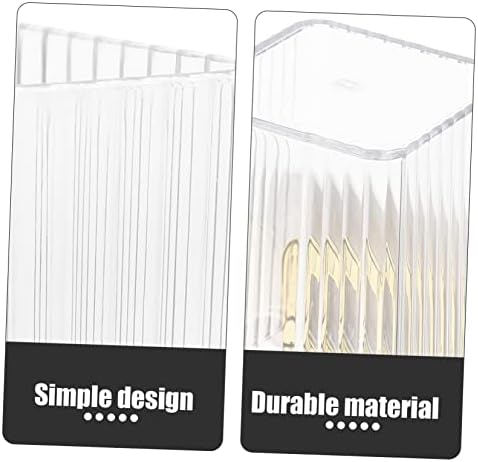 Wall Toothbrush Holder with 2 Slots - No Drill Design