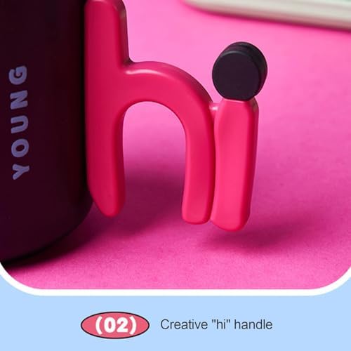 Reusable Mouthwash Cup with Fun Letter Design