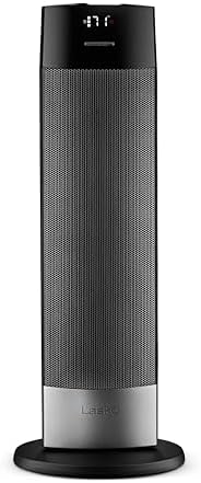 Lasko Ellipse Tower Heater 24 Inches 1500W Black