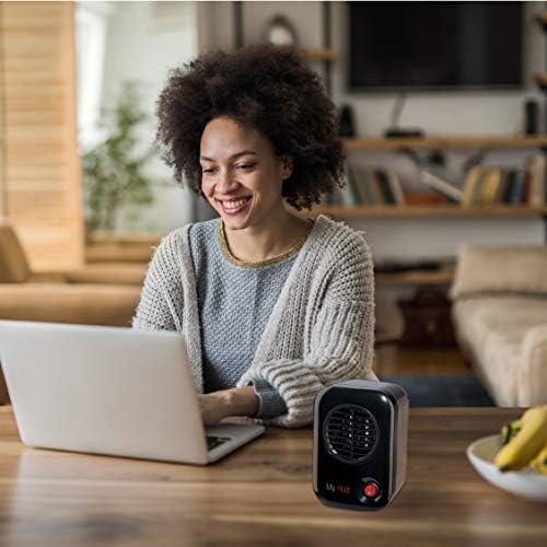Lasko MyHeat Personal Mini Space Heater 6 Inches Black 200W