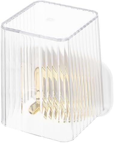 BRIGHTFUFU Wall Mounted Toothbrush Holder Set 1