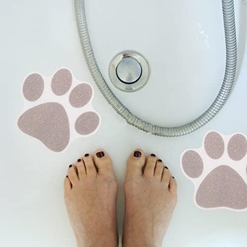 Luxshiny Non-Slip Bathtub Stickers for Dog 10pcs