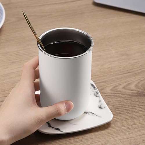 3PCS Toothbrush Cups 350ml Stainless Steel Holder