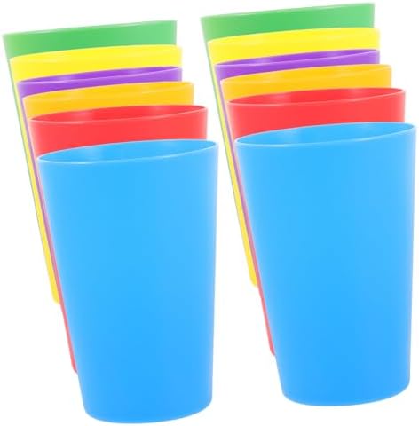 12 Pack Plastic Water Cup for Toothbrushing and Drinking