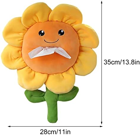 Fofetbfo Sunflower Plush Tissue Holder