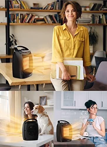 GiveBest 1500W750W Dual Heat Cool Fan Space Heater