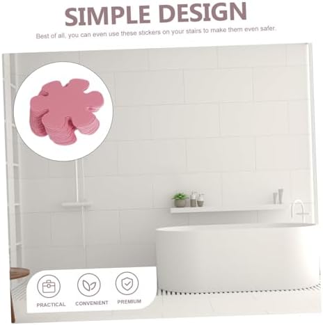 Hemobllo 20Pcs Non-Slip Bathroom Stickers for Safety