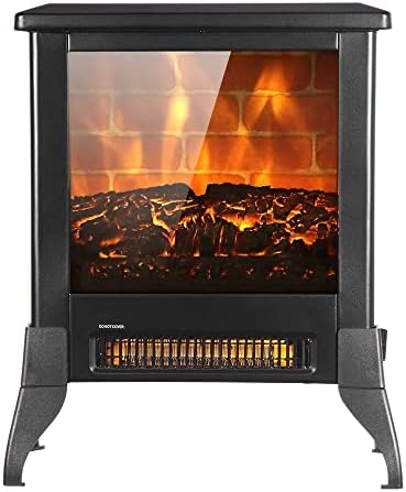 Winado Electric Fireplace 18 with Realistic Flame and CSA Certification