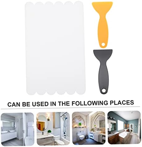 Happyyami 6pcs Non-Slip Bathtub Safety Stickers with Scrapers