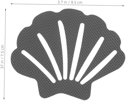 Zerodeko 30Pcs Non-Slip Shell Stickers for Bath Towels and Stairs