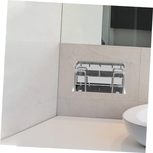 Anneome Wall-Mount Toothbrush Holder Stainless Steel