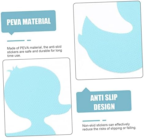 Happyyami 24pcs Non-Slip Shower Stickers for Safe Bathing