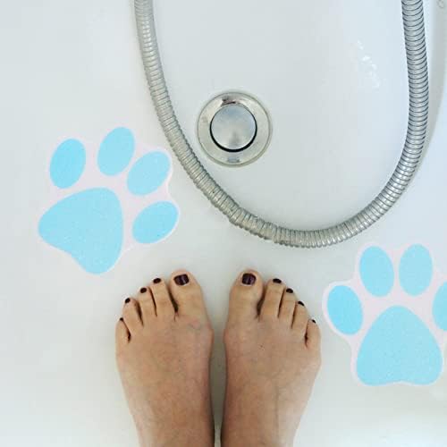 Healeved Bath Paw Stickers 10pcs Non-Slip Safety