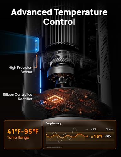 Dreo Large Room Space Heater with Remote and Oscillation