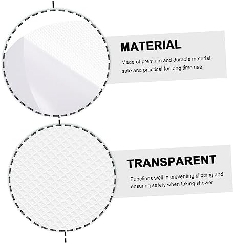 Alipis Non Slip Bathroom Floor Stickers Set