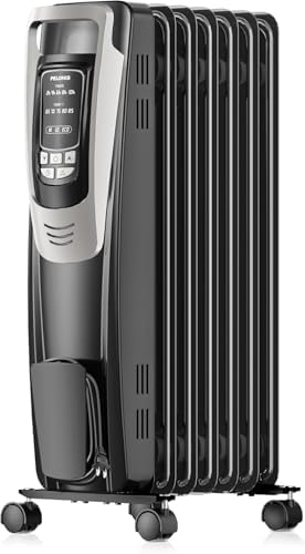 besuhot Radiator Heater with Remote and LED Display