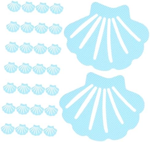 30Pcs Shell Shape Non Slip Bathtub Stickers