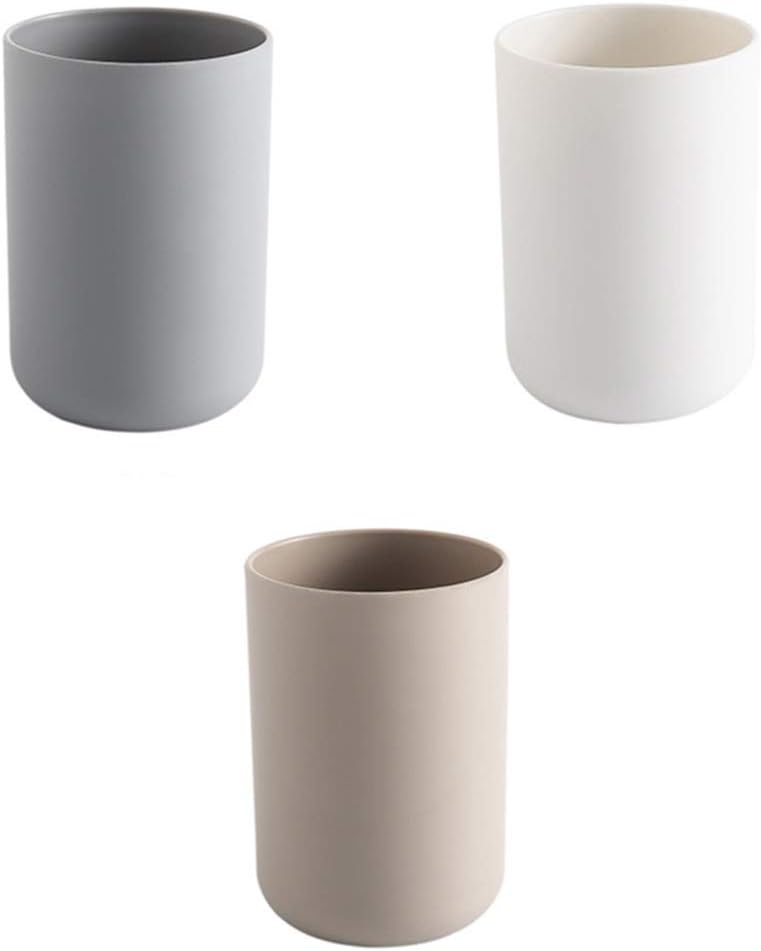 TOPBATHY 5Pcs Bathroom Tumbler Set for Home Travel