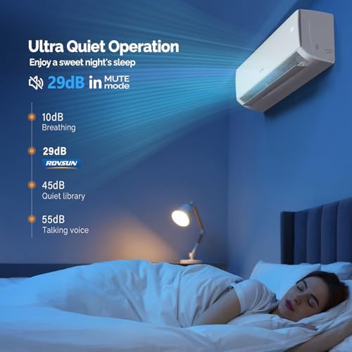 ROVSUN 11500 BTU Wifi Mini Split AC Heater