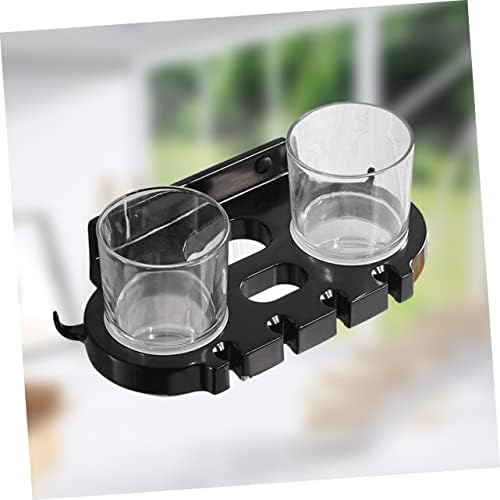 LIFKOME Modern Toothbrush Tumbler Holder Aluminum Compact Bathroom