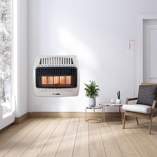 Comfort Glow 5 Plaque 30000 BTU Gas Wall Heater
