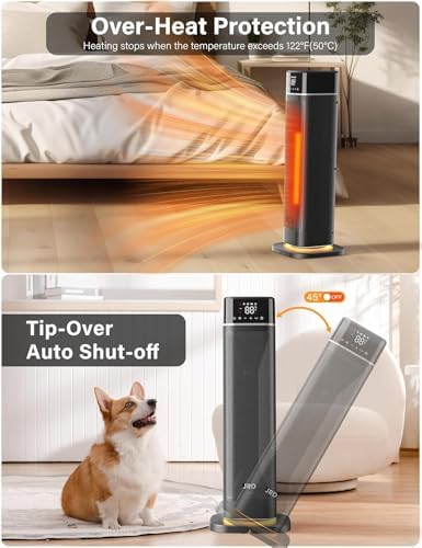 JRD 24 Fast Heating Electric Heater with Remote and Night Light