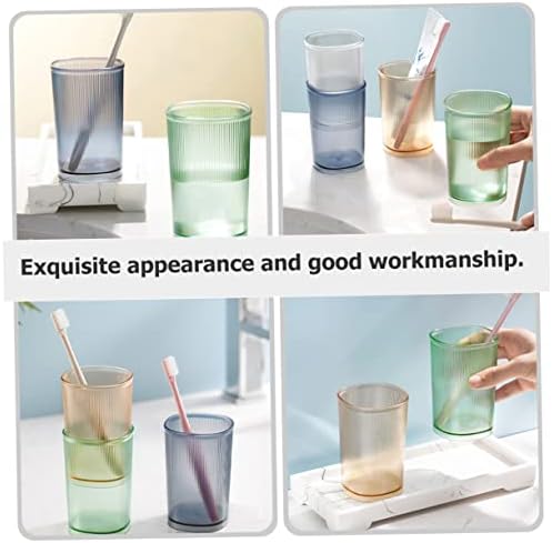 Alipis 3Pcs Portable Toothbrush Holder Cups for Home and Travel