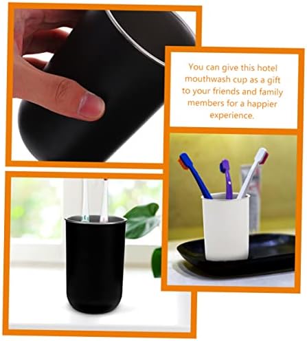 Hemoton 2 Pack Toothbrush Cup Holder Set