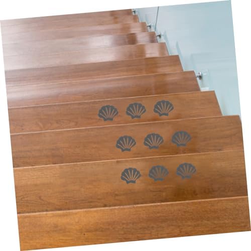 Zerodeko 30Pcs Non-Slip Shell Stickers for Bath Towels and Stairs