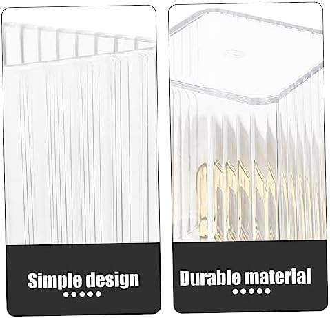 GLEAVI Wall Mounted Toothbrush Holder No Drilling