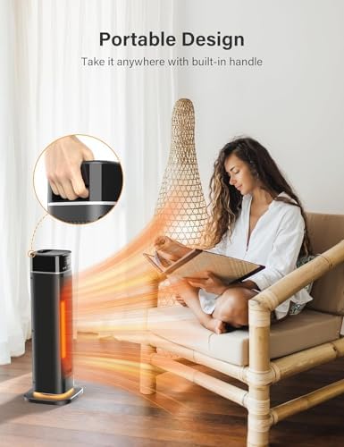 JRD 24 Fast Heating Electric Heater with Remote and Night Light