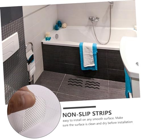 STOBAZA Non-Slip Stickers for Bath Tub Shower Stairs Peva Tape