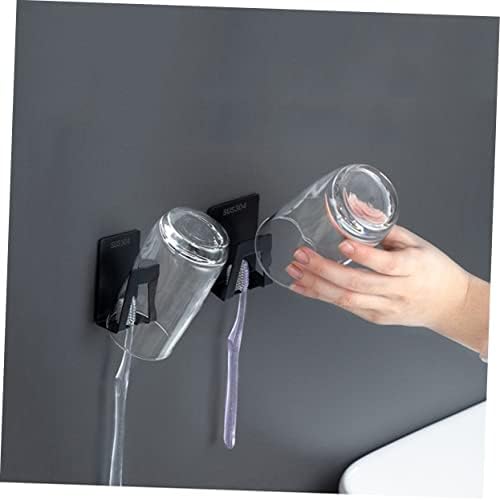 KONTONTY Toothbrush Cup Holder Wall Mount