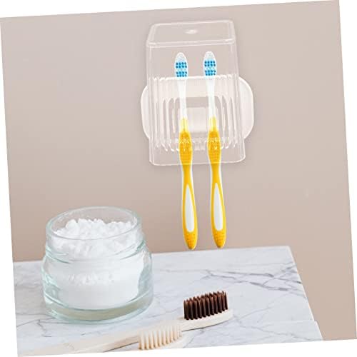 FONDOTIN Wall-Mounted Toothbrush Holder Set No Drill