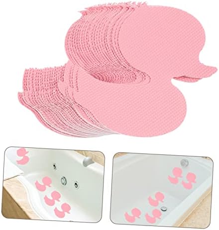 BUGUUYO 24pcs Duck Shaped Nonslip Bathtub Stickers